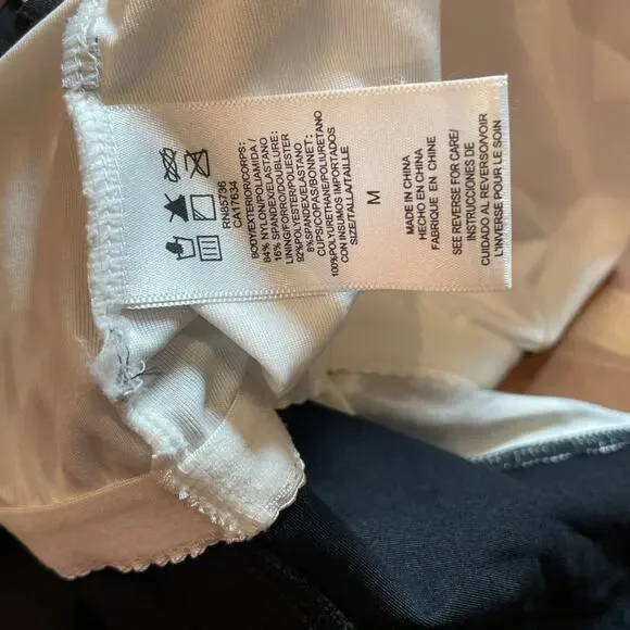 Tankini, black and white floral, medium - Picture 8 of 8